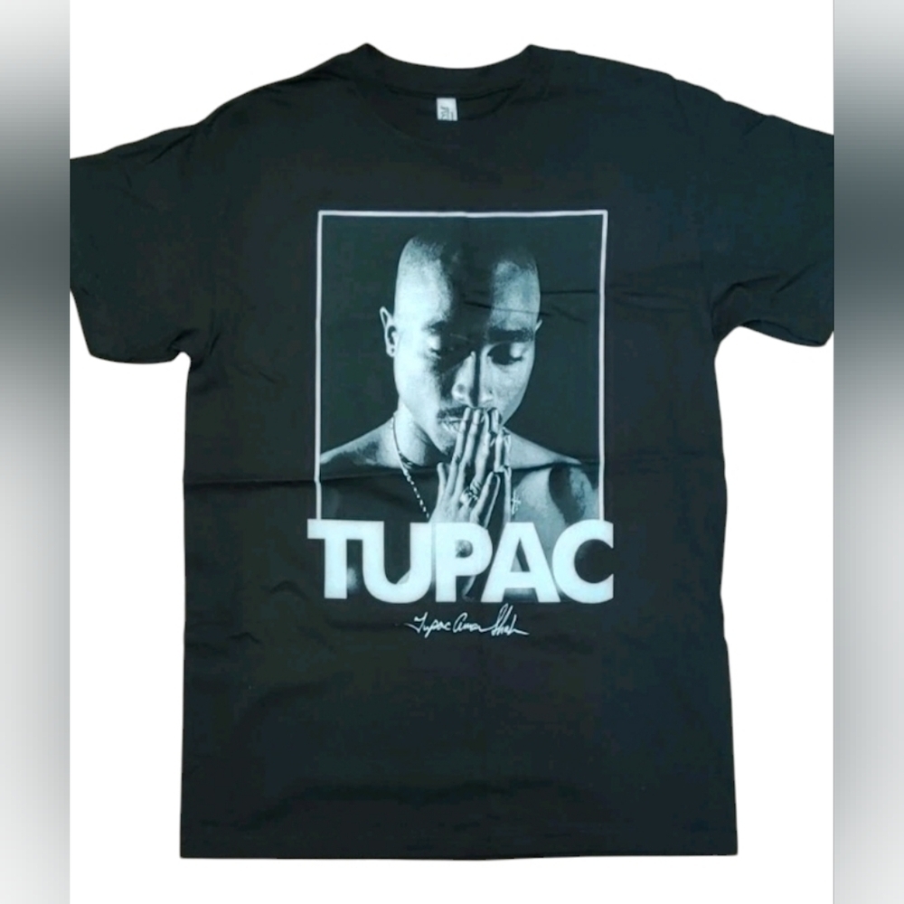 Y2K 2Pac Tupac Shakur Print Alstyle T-Shirt Size (M) - Picture 3 of 4
